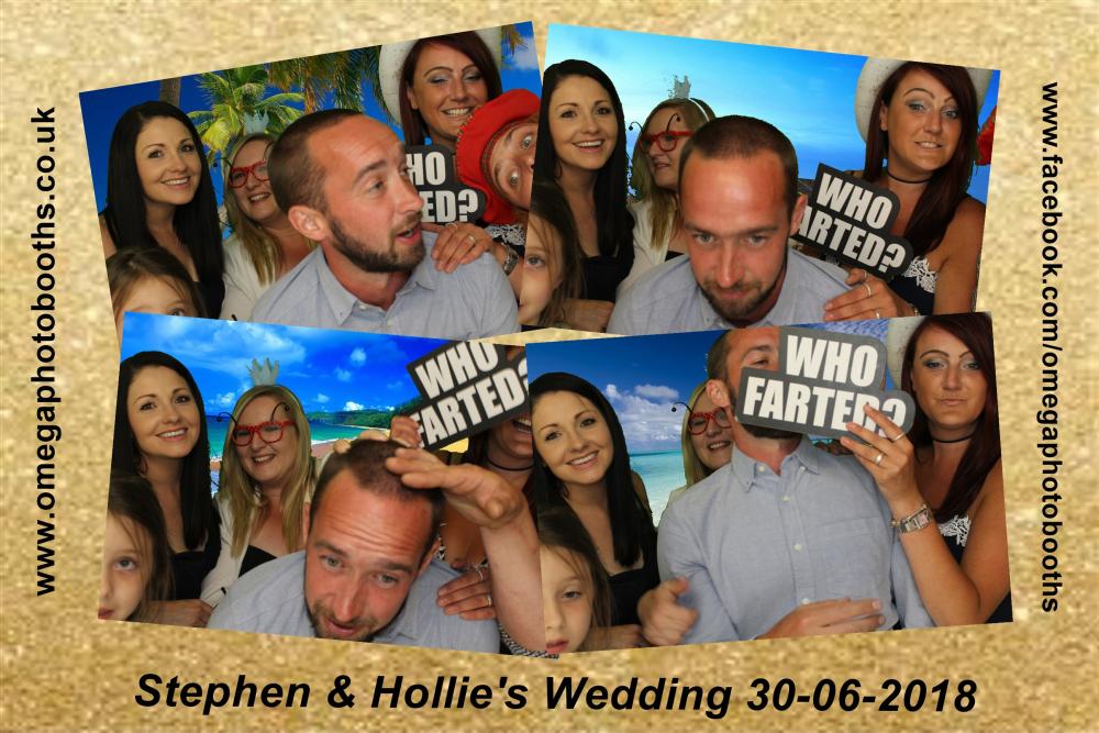 Stephen & Hollie's Wedding | View more photos from the event at gallery.omegaphotobooths.co.uk/u/OmegaPhotobooths/Stephen-Hollies-Wedding